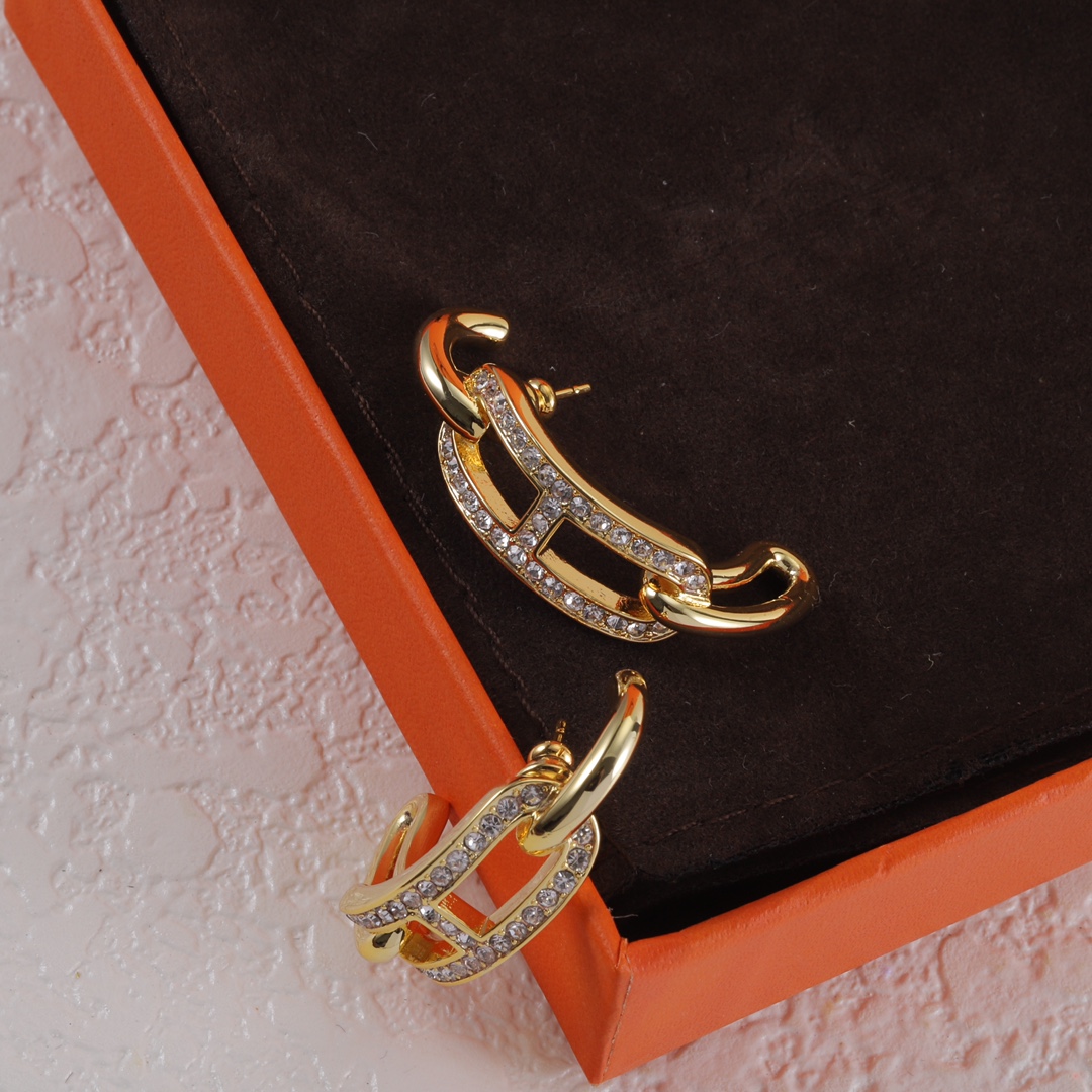 HME023 Hermes Adage earrings - ccjewelryacc