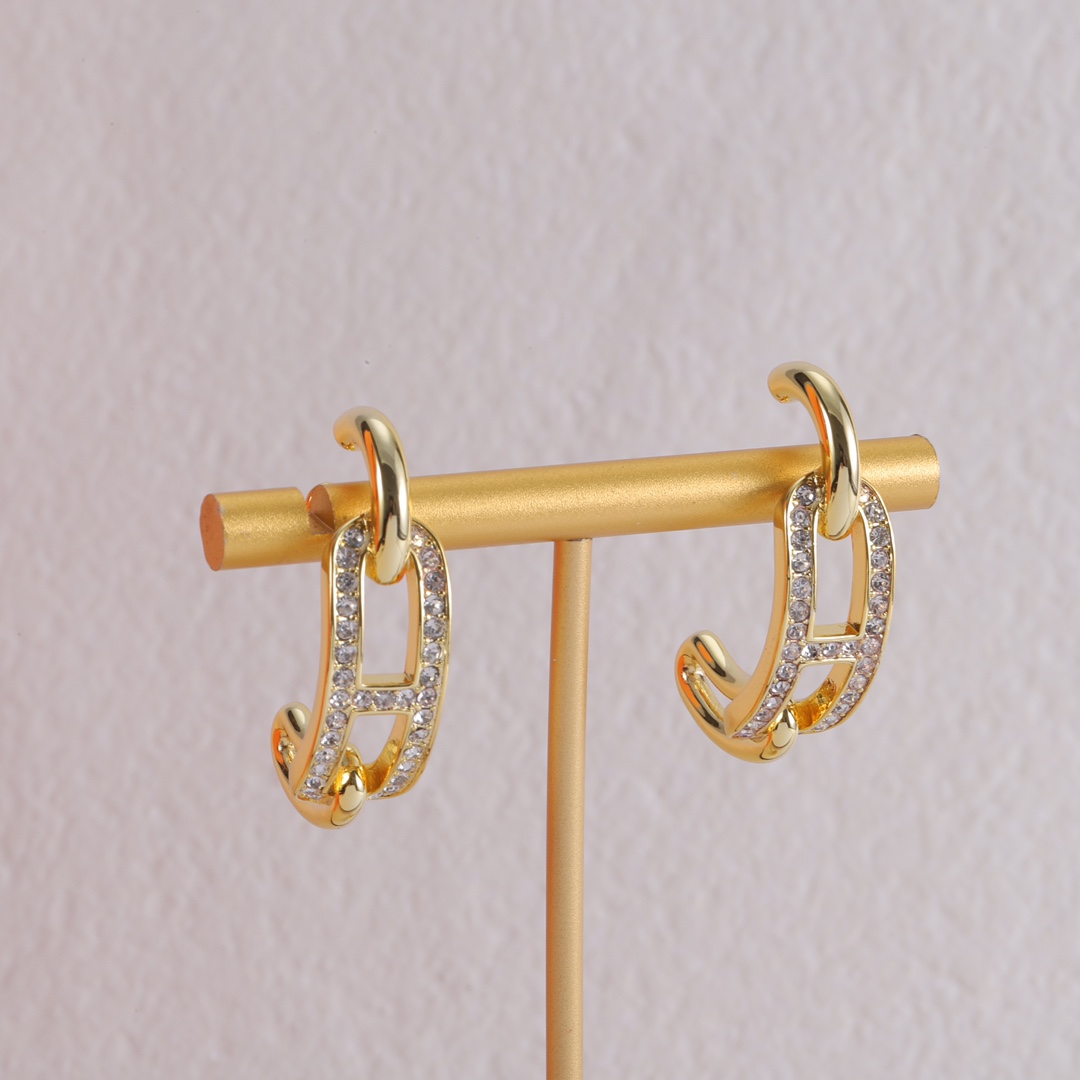 HME023 Hermes Adage earrings - ccjewelryacc