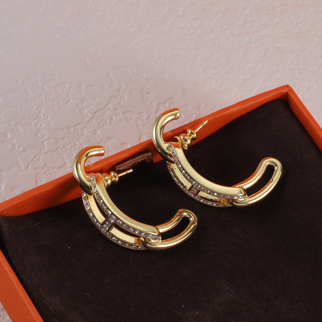 HME023 Hermes Adage earrings - ccjewelryacc