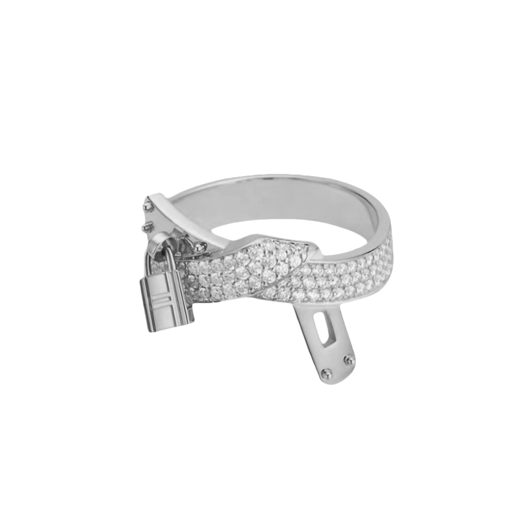 HMR008 Diamond Kelly Ring Rose Gold - ccjewelryacc