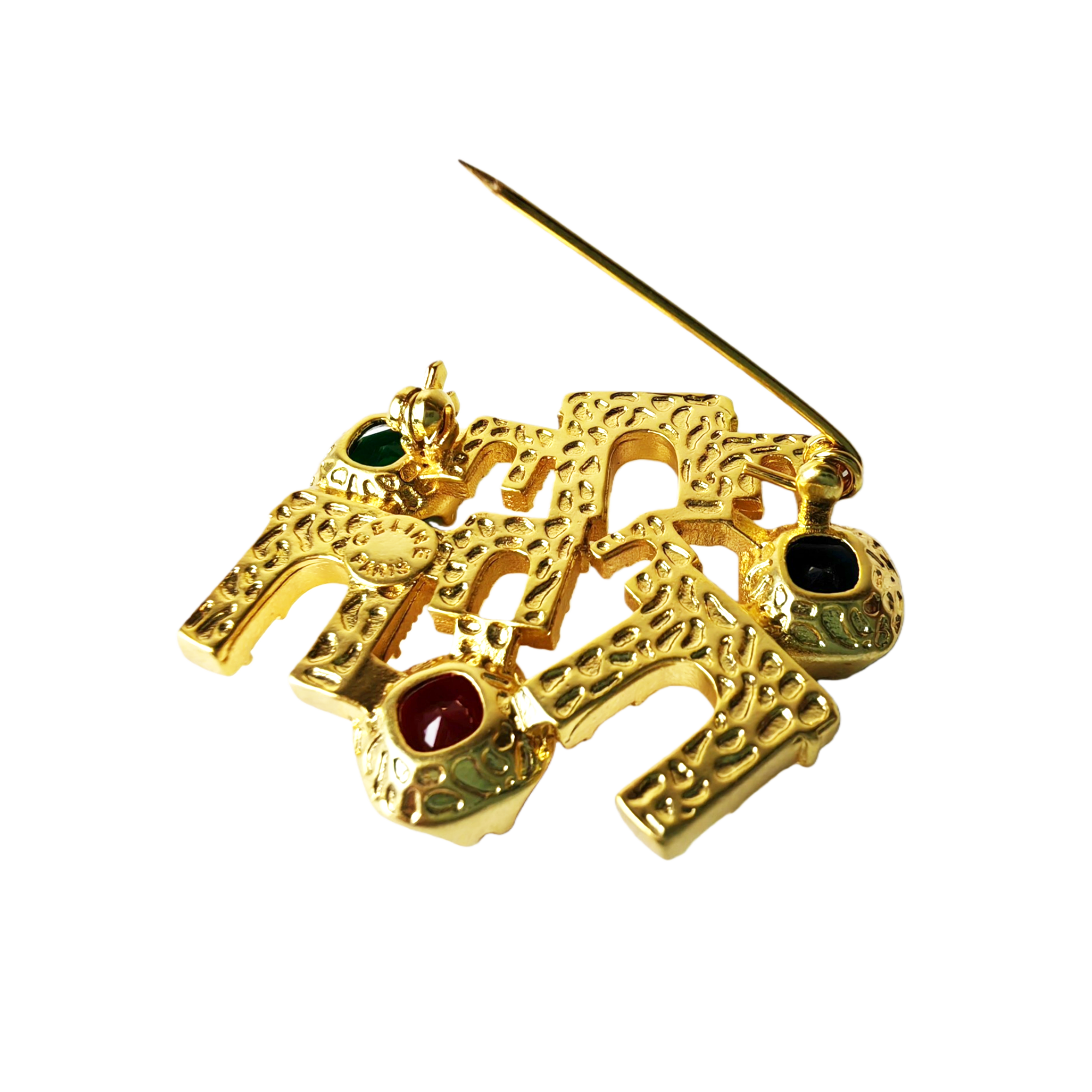 CLB009 Celine Triomphe Frame Sparkle Brooch & pin - ccjewelryacc