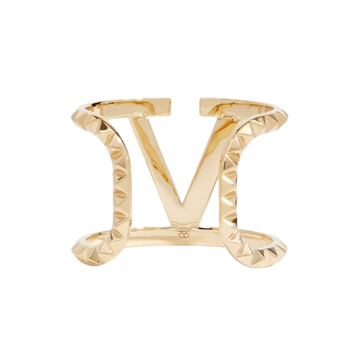 VTS039 VALENTINO GARAVANI Rockstud gold-tone cuff - ccjewelryacc