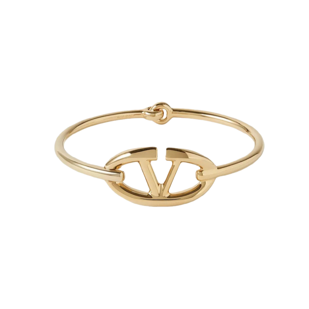 VTS007 VALENTINO GARAVANI Vlogo Gold - ccjewelryacc