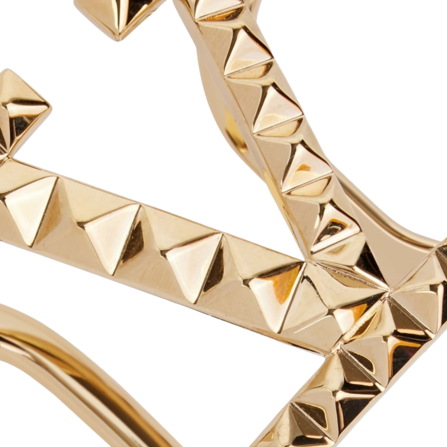 VTS039 VALENTINO GARAVANI Rockstud gold-tone cuff - ccjewelryacc