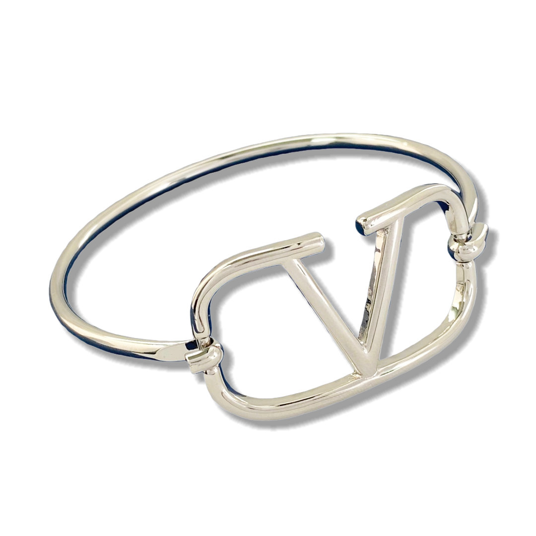VTS001 Valentino Garavani Vlogo bangle bracelet - ccjewelryacc