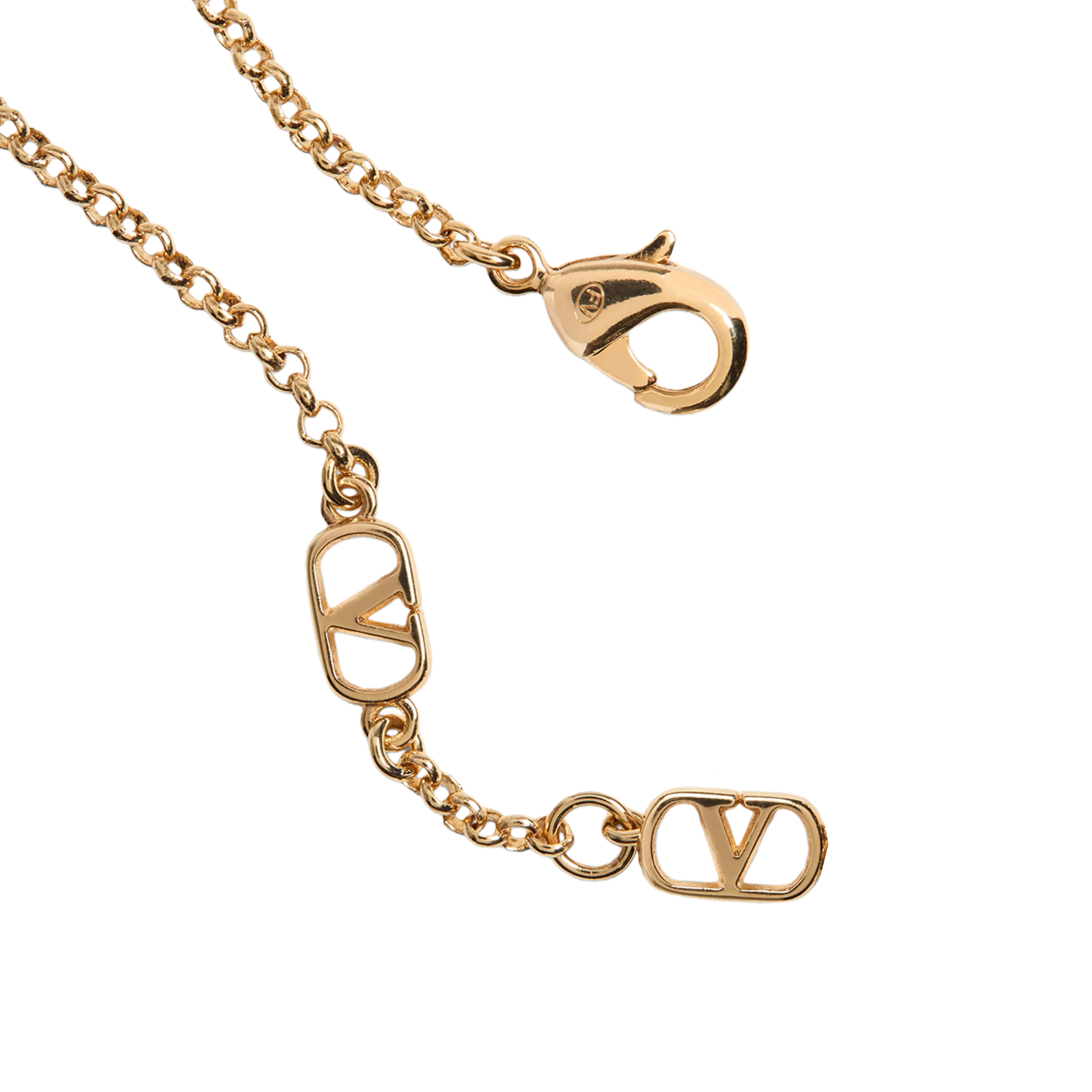 VTS047 Valentino Garavani VLogo Oval Metal Bracelet - ccjewelryacc