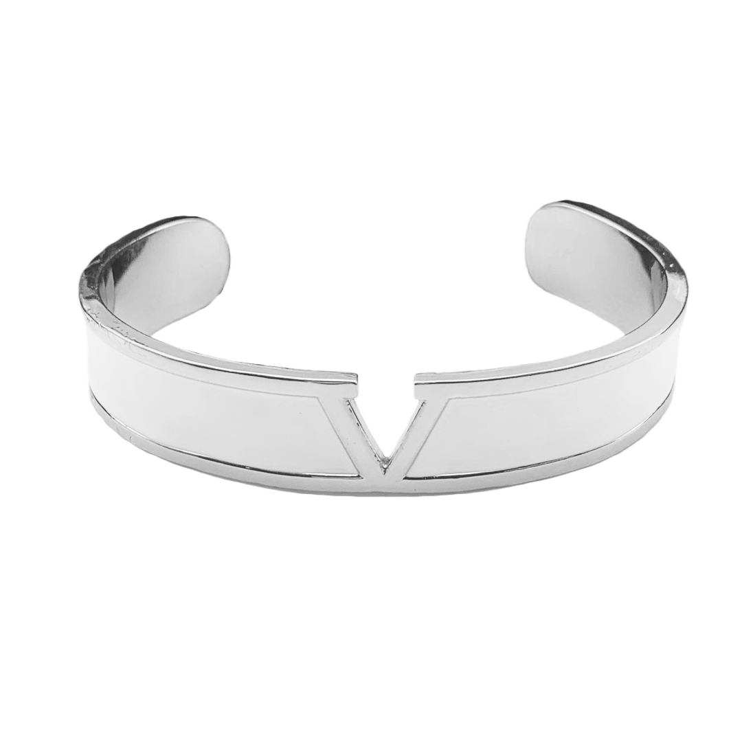 VTS008 v logo bangle bracelet - ccjewelryacc