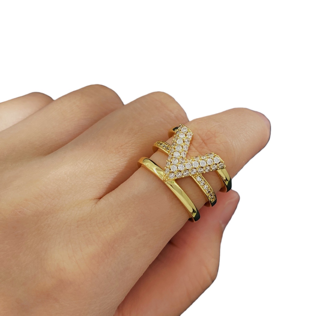 VTR020 VALENTINO GARAVANI VLOGO Ring - ccjewelryacc