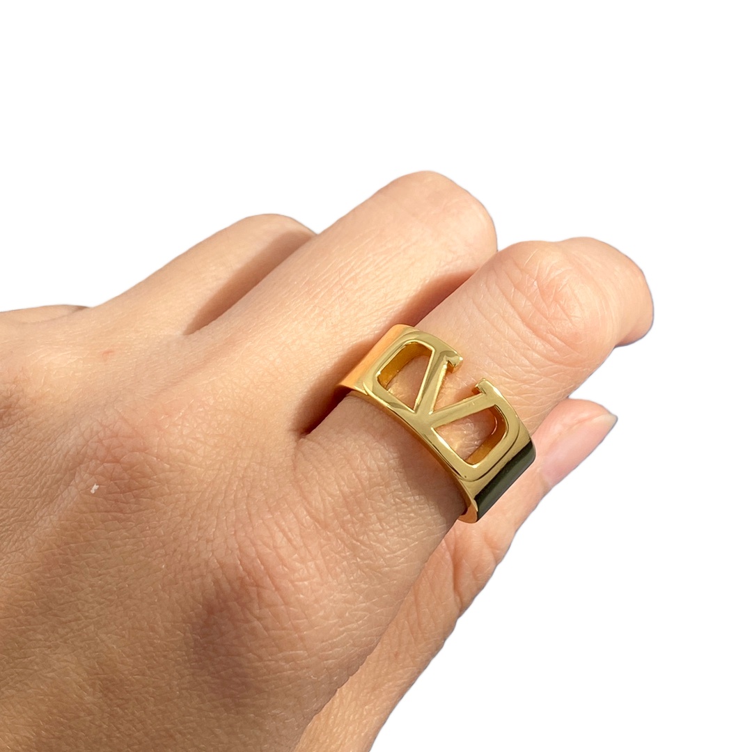 VTR021 VALENTINO GARAVANI VLOGO Ring - ccjewelryacc
