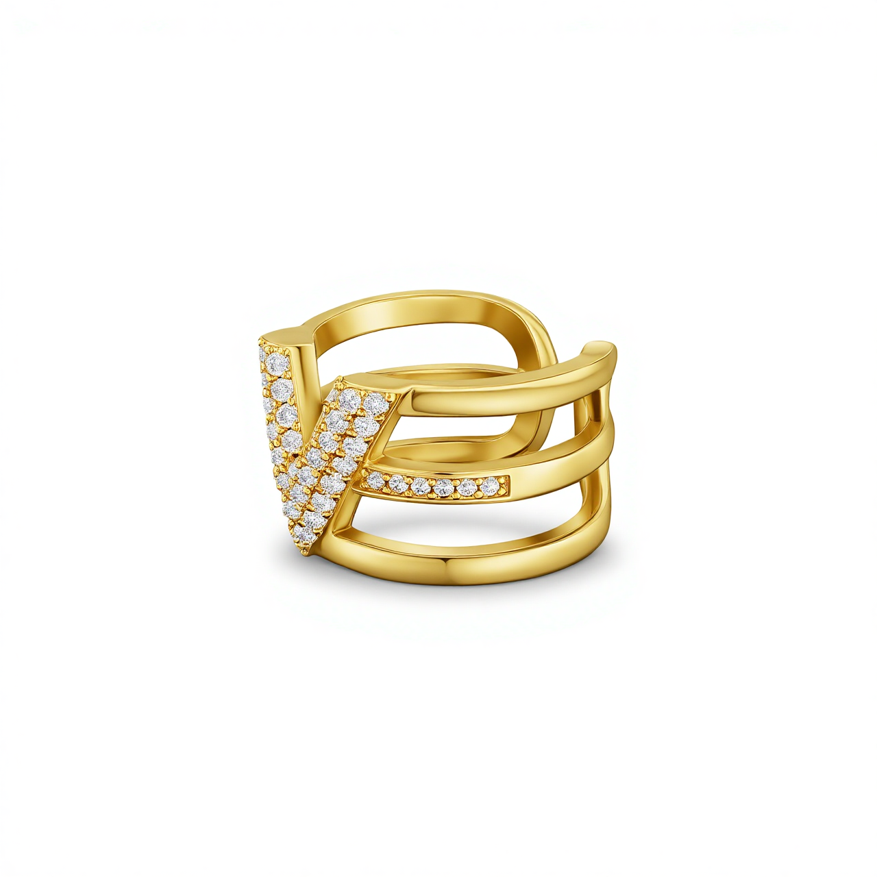 VTR020 VALENTINO GARAVANI VLOGO Ring - ccjewelryacc