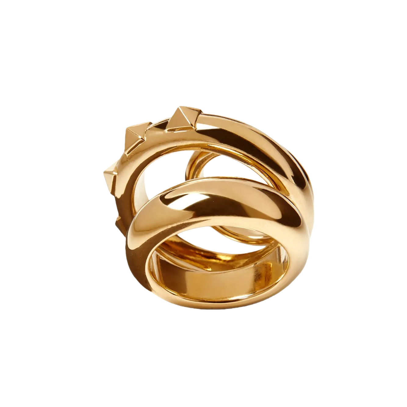 VTR029 Valentino Garavani rockstud multi-band ring - ccjewelryacc
