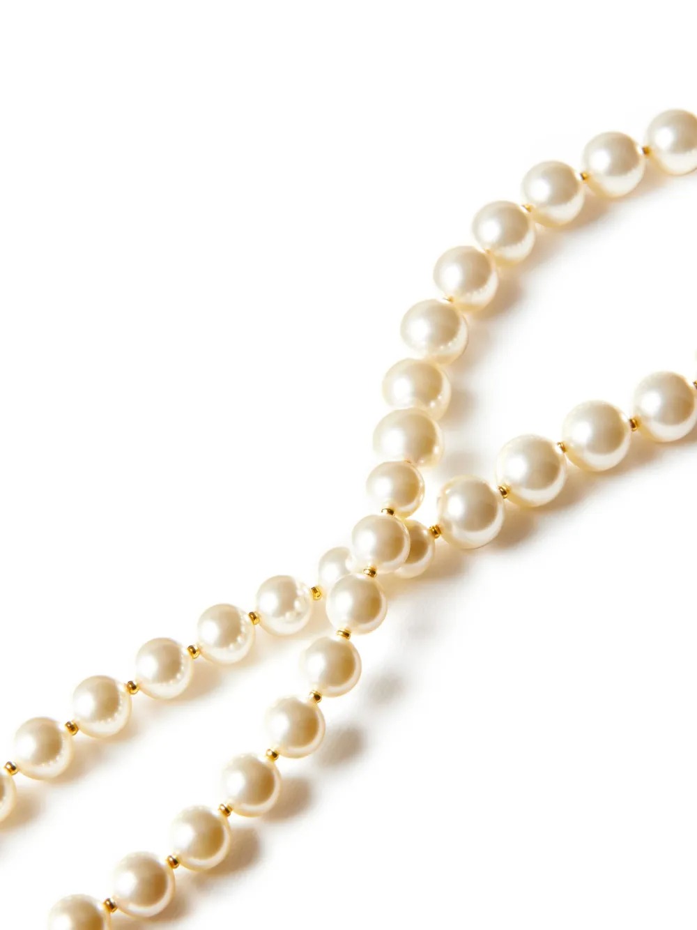 VTN038 Valentino Garavani VLogo Signature Pearl Choker Necklace - ccjewelryacc