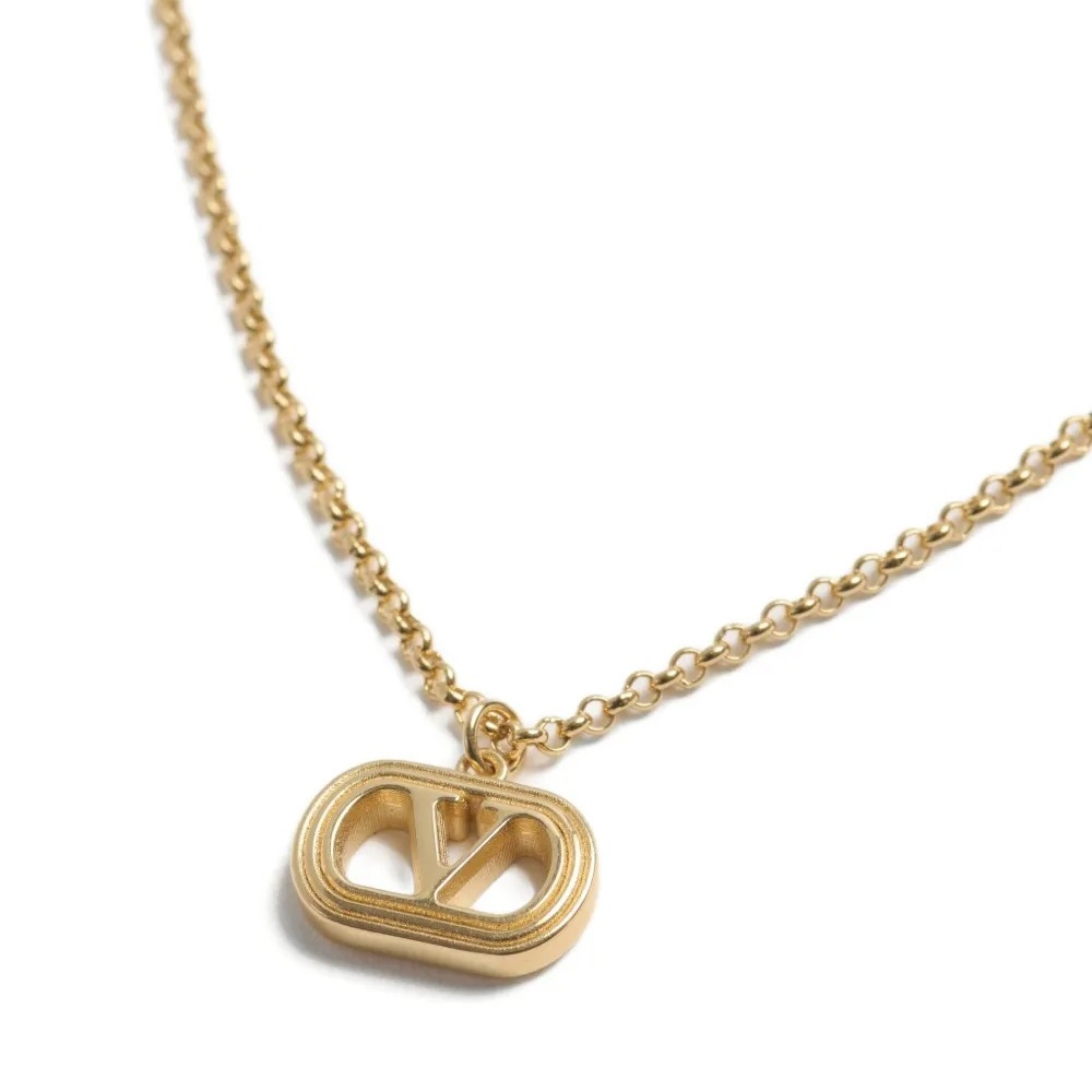 VTN047 Valentino Garavani Oval Necklace - ccjewelryacc