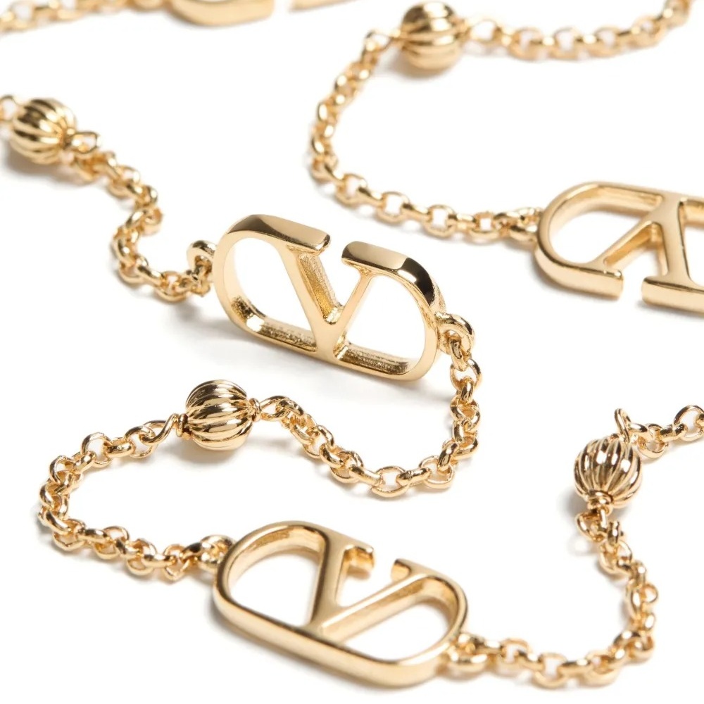 VTN017 Valentino Garavani Vlogo Signature Choker necklace - ccjewelryacc