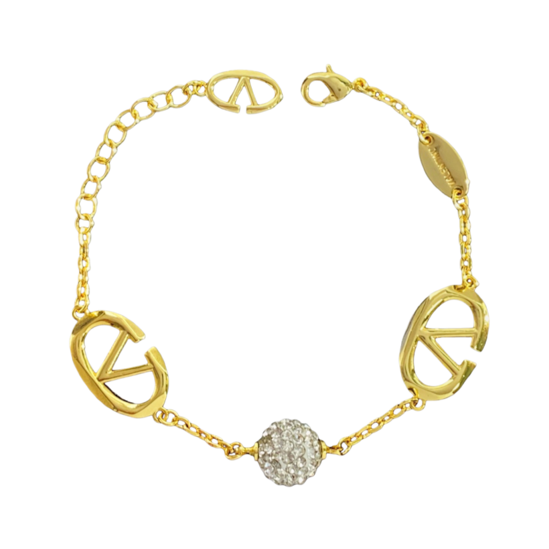 VTN011 Valentino Garavani VLogo Signature Necklace - ccjewelryacc