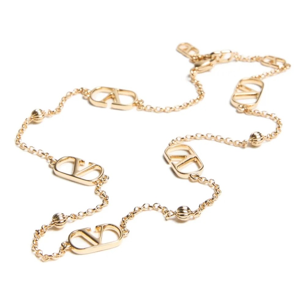 VTN017 Valentino Garavani Vlogo Signature Choker necklace - ccjewelryacc