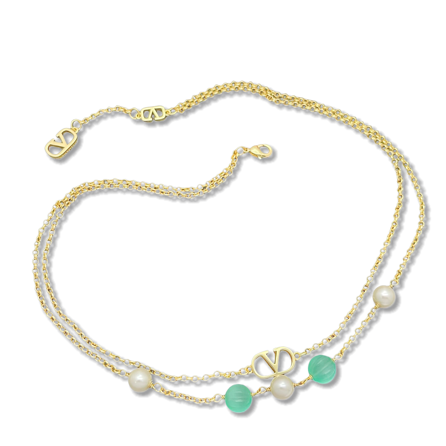 VTN063 Valentino Garavani VLOGO SIGNATURE Choker necklace - ccjewelryacc