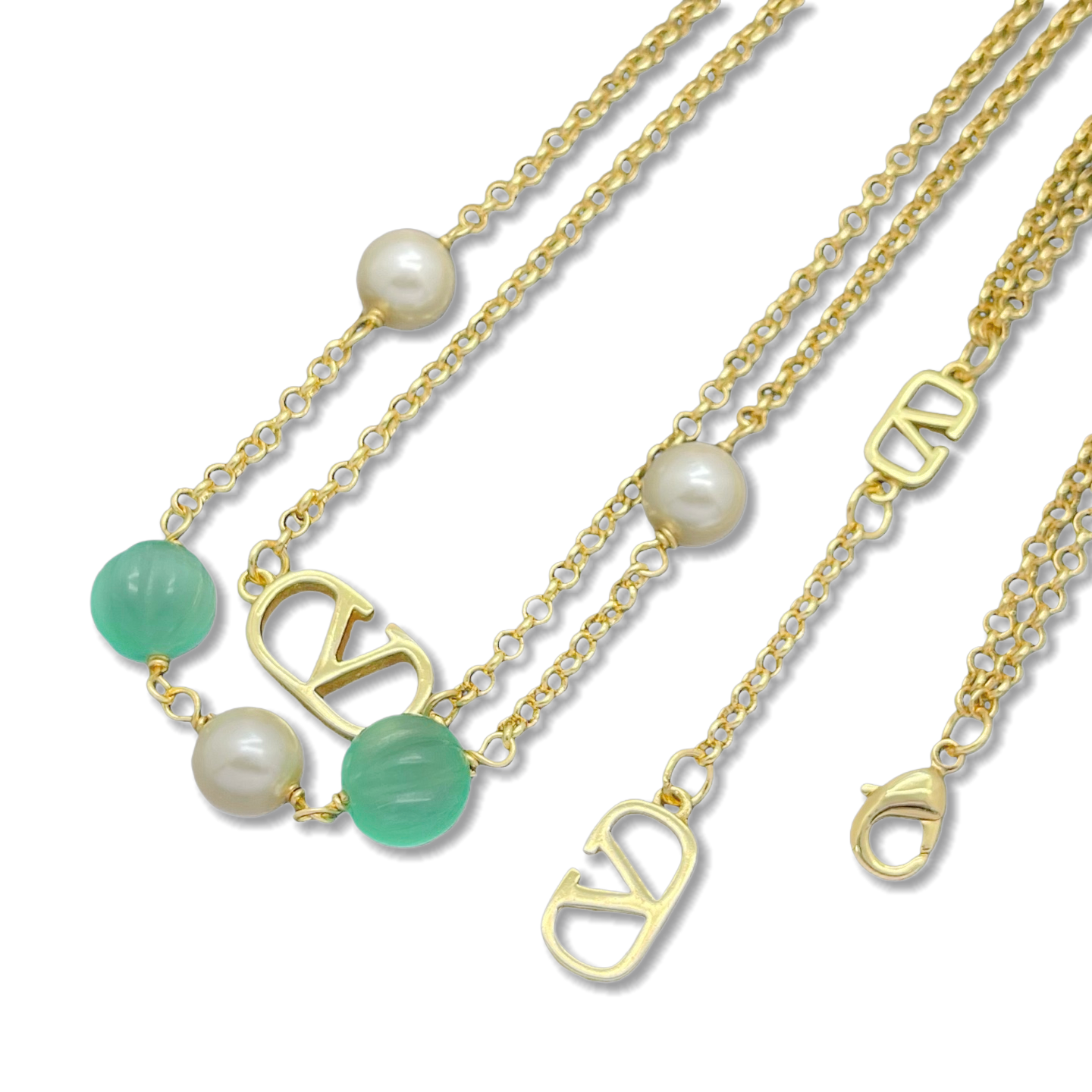 VTN063 Valentino Garavani VLOGO SIGNATURE Choker necklace - ccjewelryacc