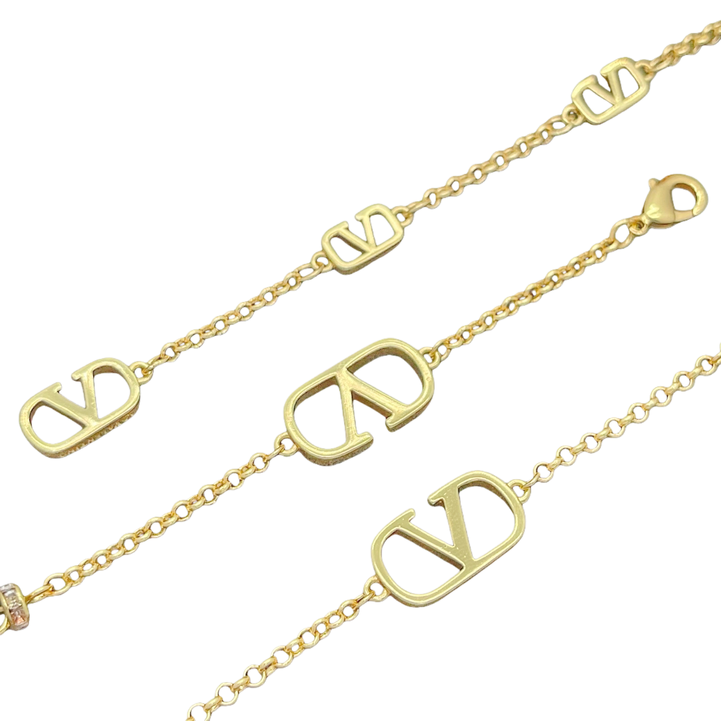 VTN062 Valentino Garavani VLOGO SIGNATURE Choker necklace - ccjewelryacc