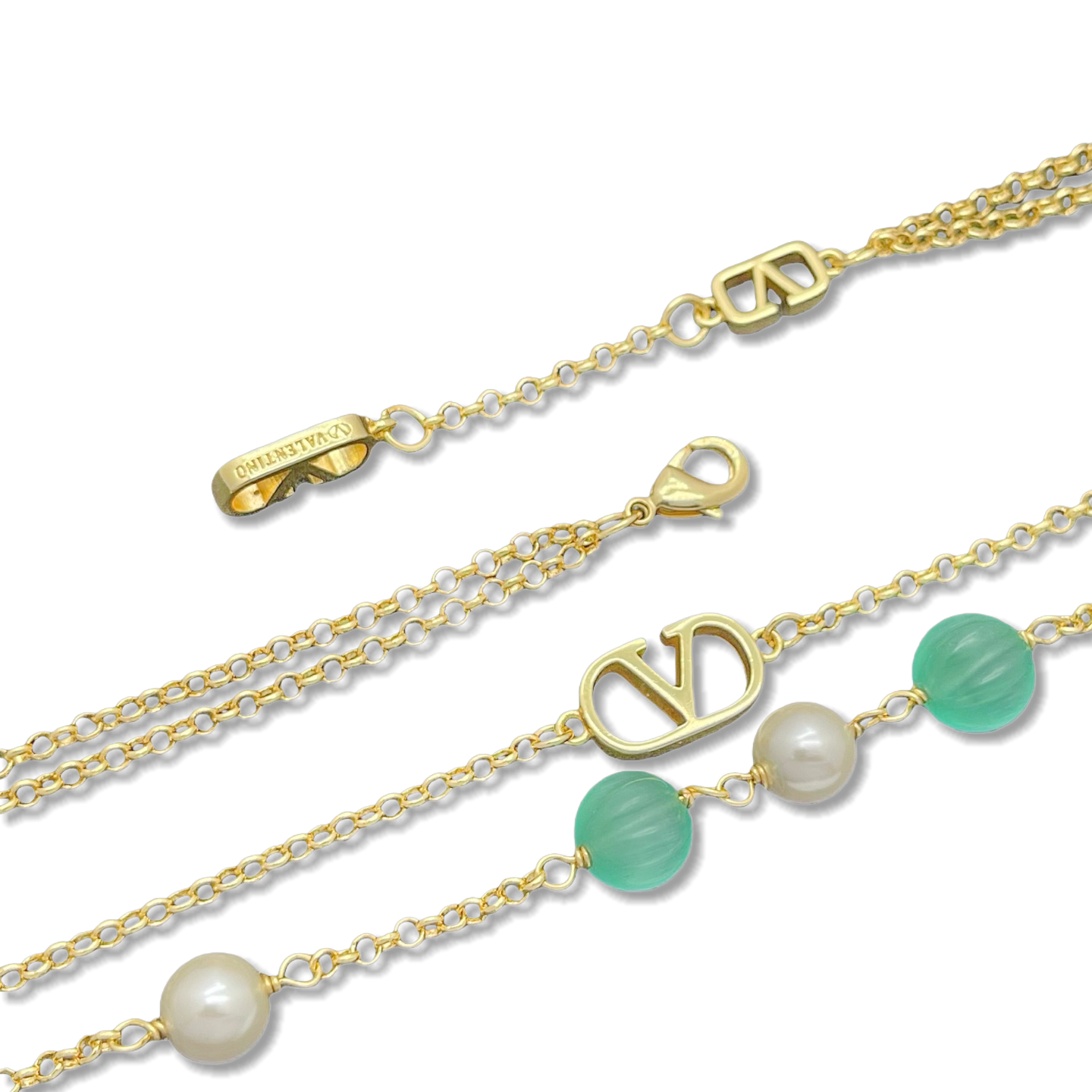 VTN063 Valentino Garavani VLOGO SIGNATURE Choker necklace - ccjewelryacc