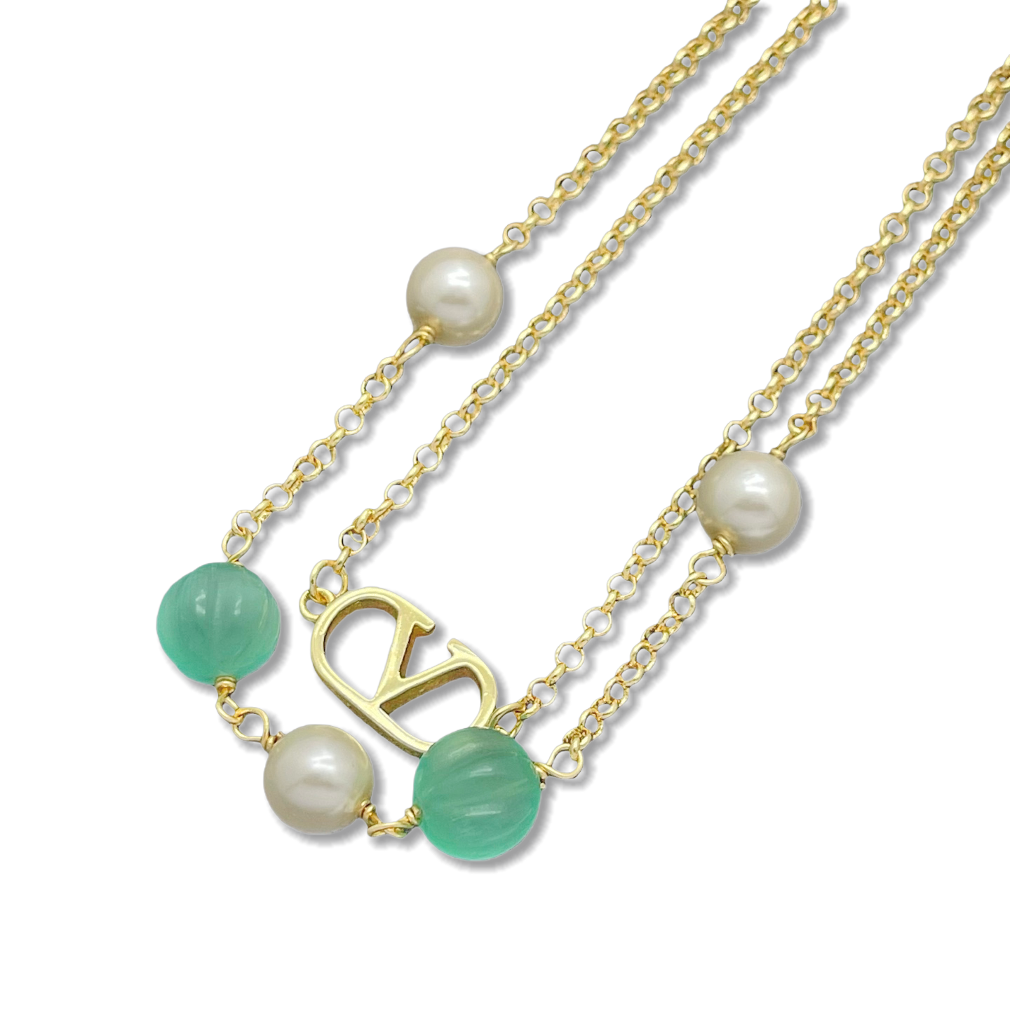 VTN063 Valentino Garavani VLOGO SIGNATURE Choker necklace - ccjewelryacc