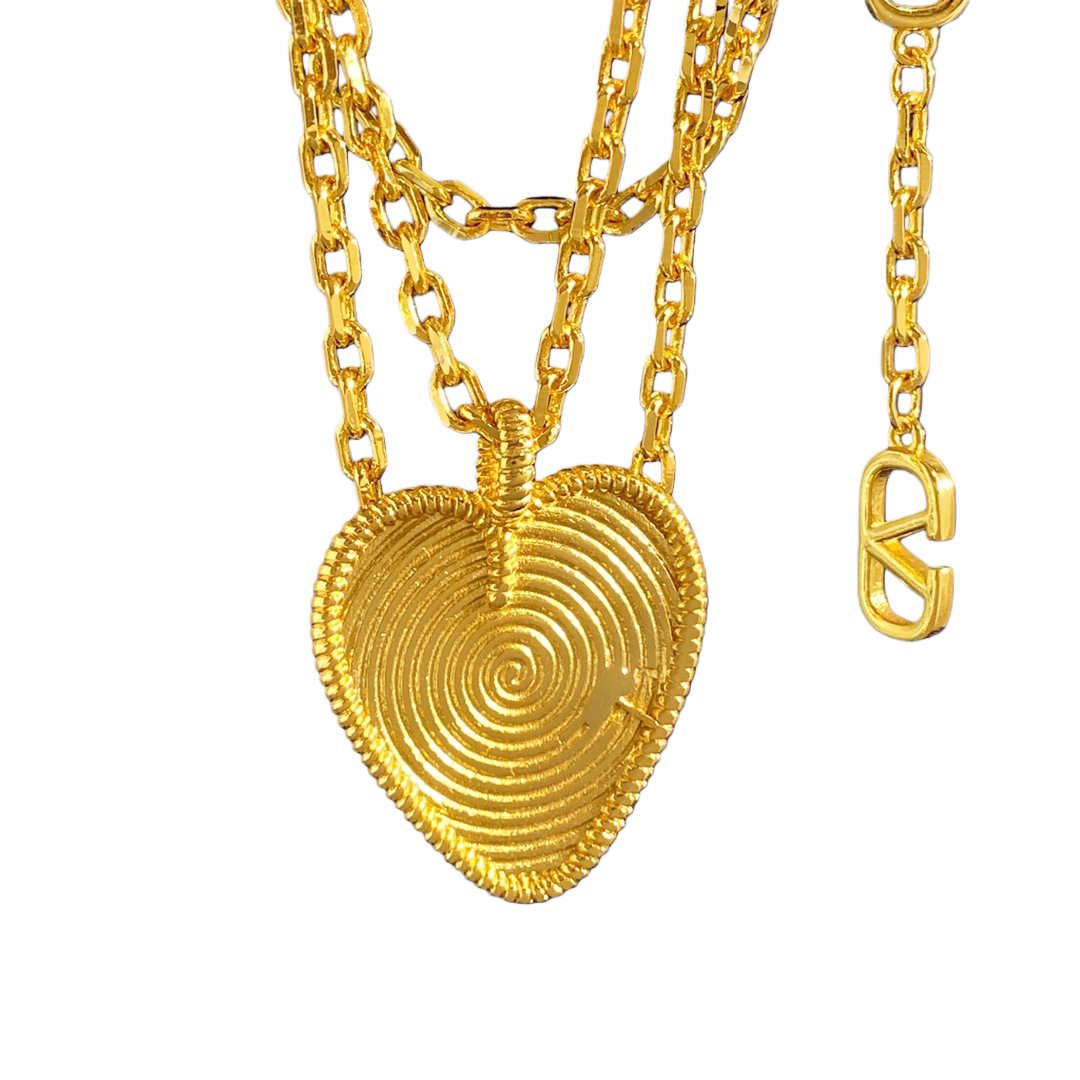 VTN050 Valentino Garavani Fil Perdu Necklace - ccjewelryacc