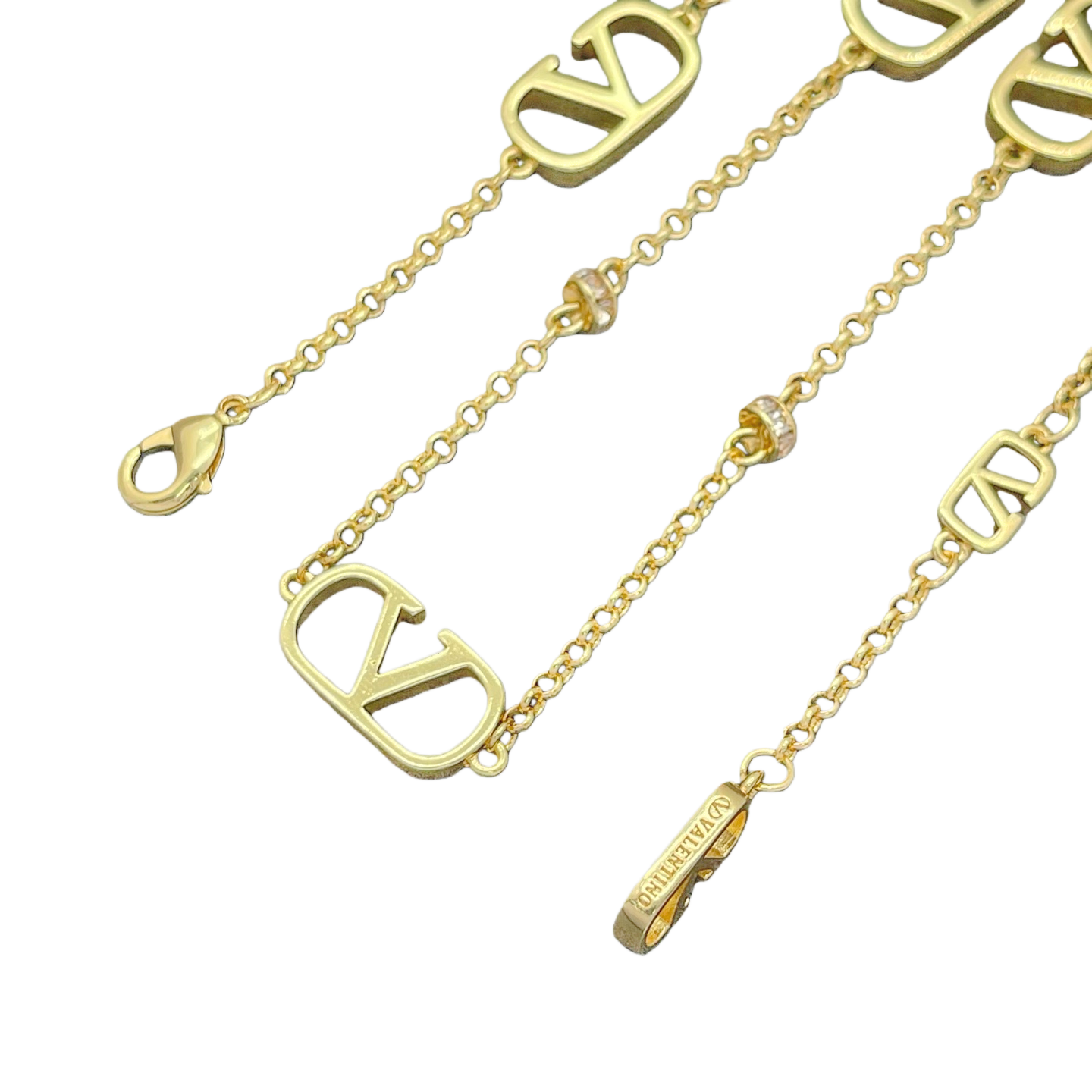 VTN062 Valentino Garavani VLOGO SIGNATURE Choker necklace - ccjewelryacc