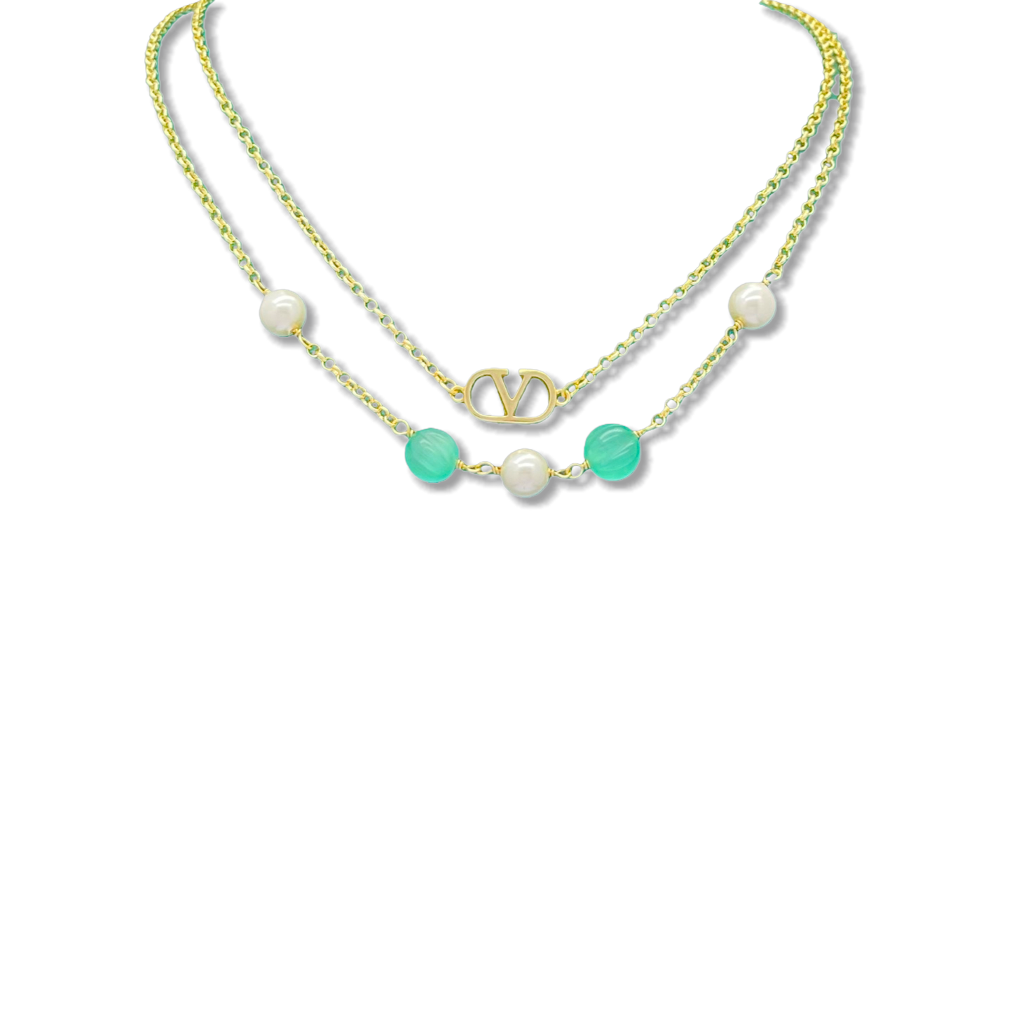 VTN063 Valentino Garavani VLOGO SIGNATURE Choker necklace - ccjewelryacc