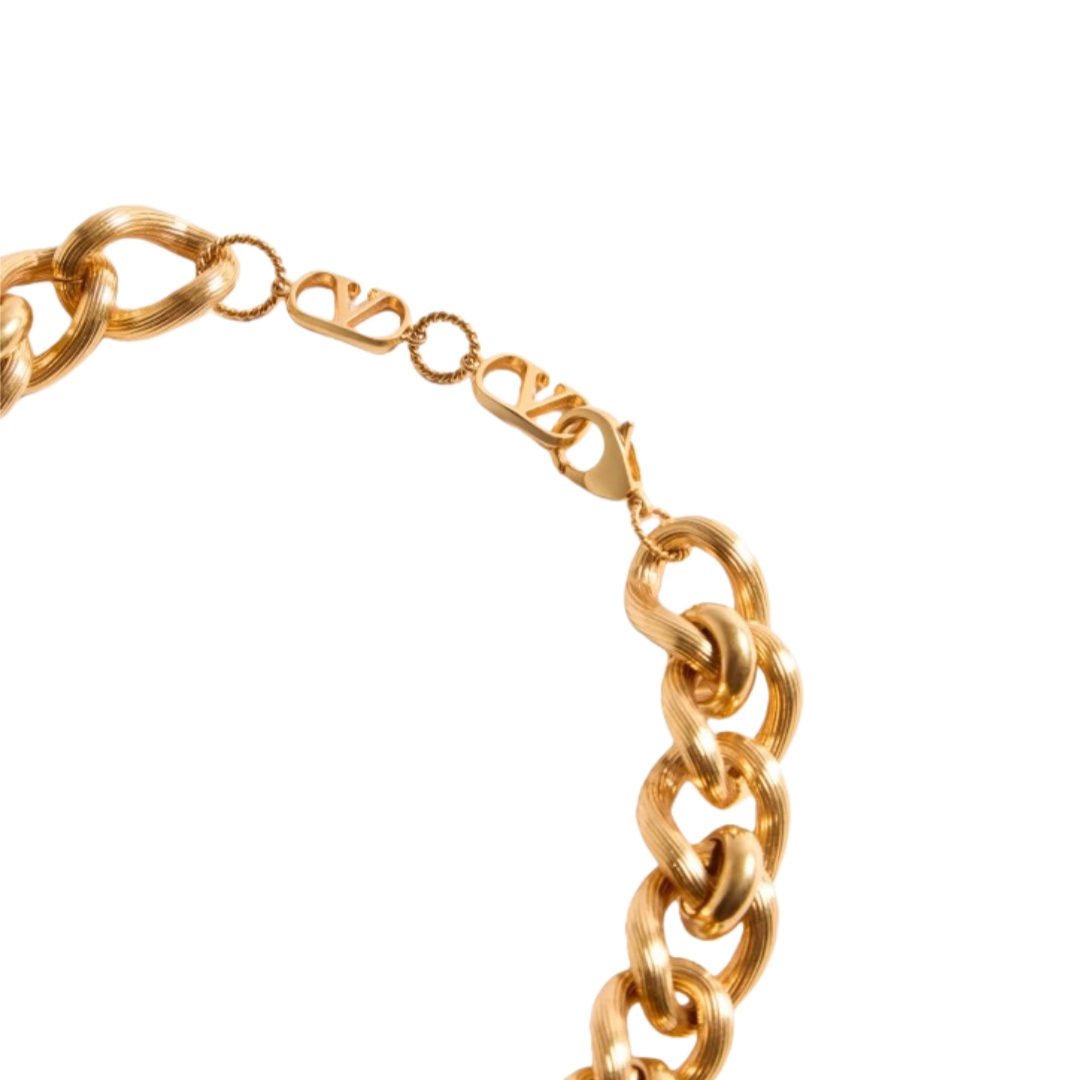 VTN055 Valentino Garavani COEUR ROYAL Metal enamel crystal - ccjewelryacc