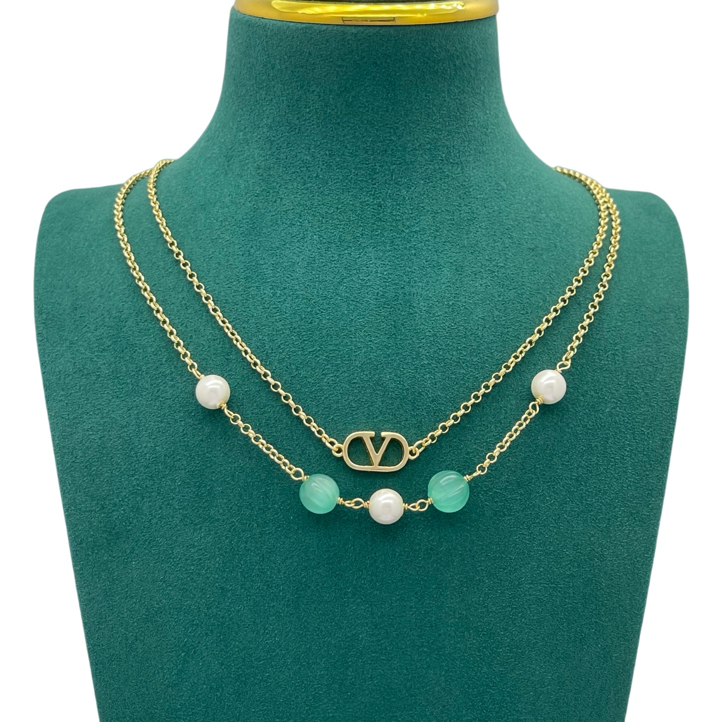 VTN063 Valentino Garavani VLOGO SIGNATURE Choker necklace - ccjewelryacc