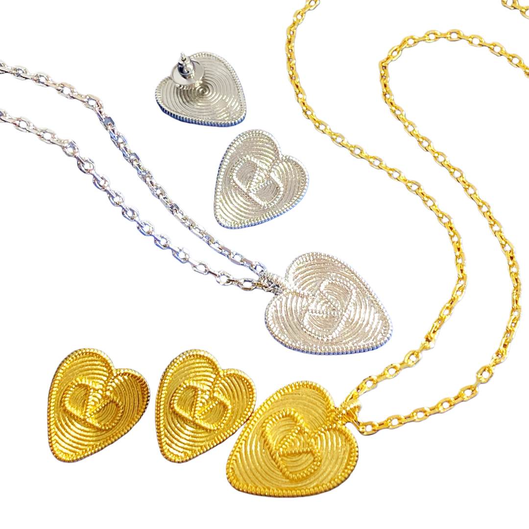 VTN050 Valentino Garavani Fil Perdu Necklace - ccjewelryacc