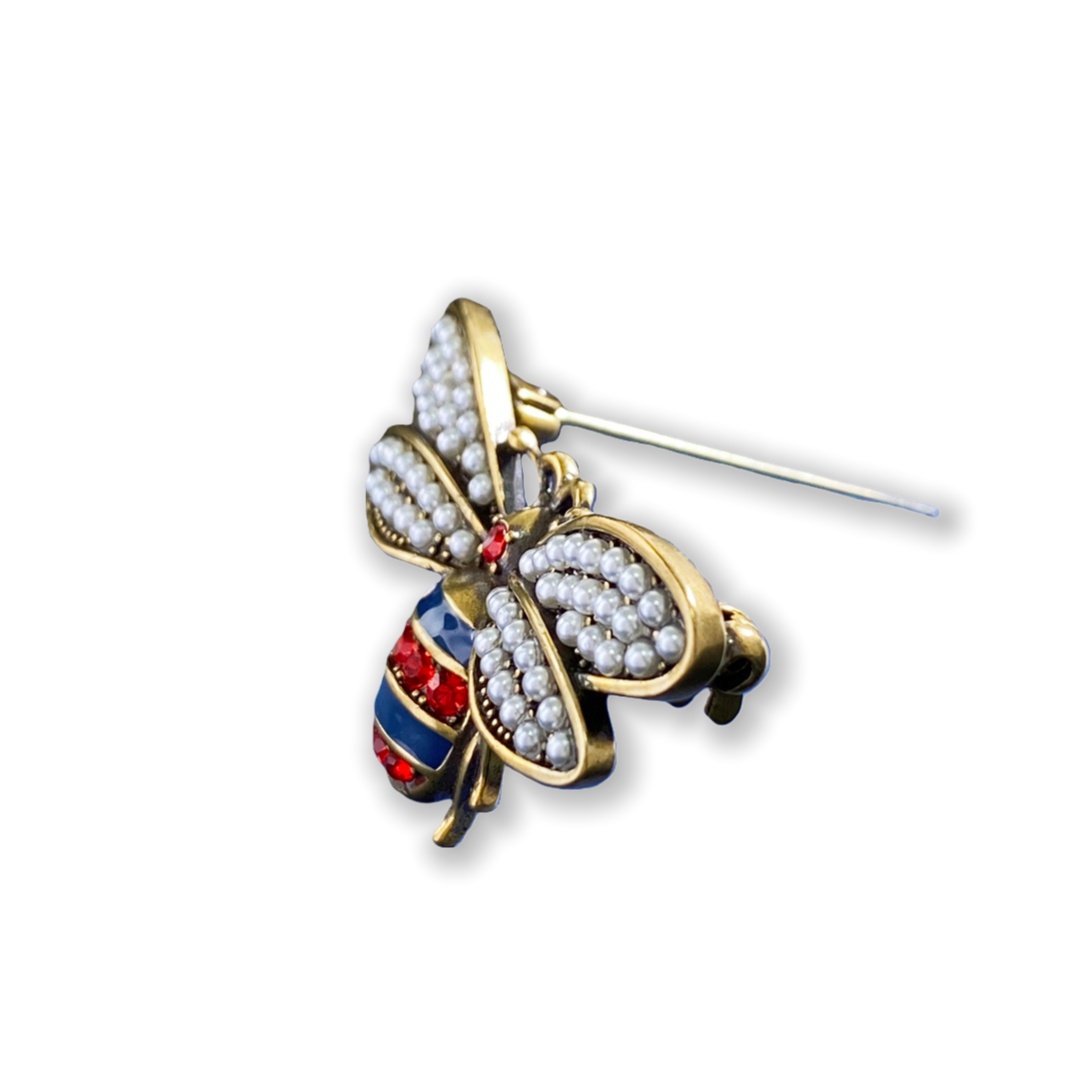 GGB020 Vintage GG Bee brooch pin - ccjewelryacc