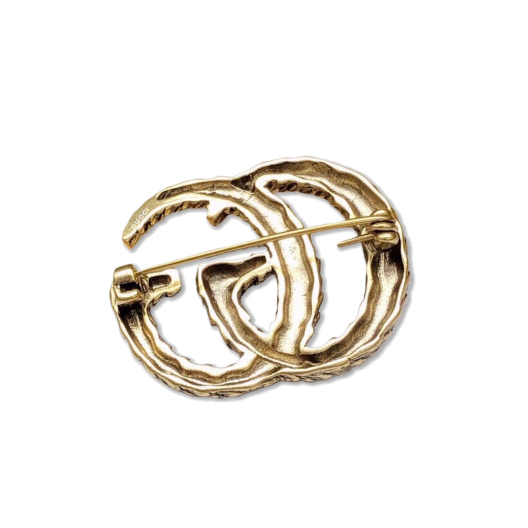 GGB025 Vintage squama GG brooch pin - ccjewelryacc