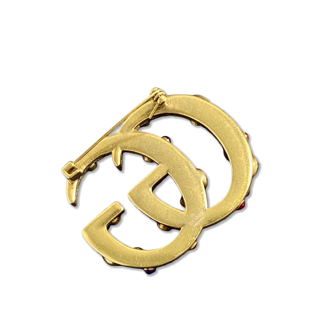 GGB015 Vintage GG brooch pin - ccjewelryacc