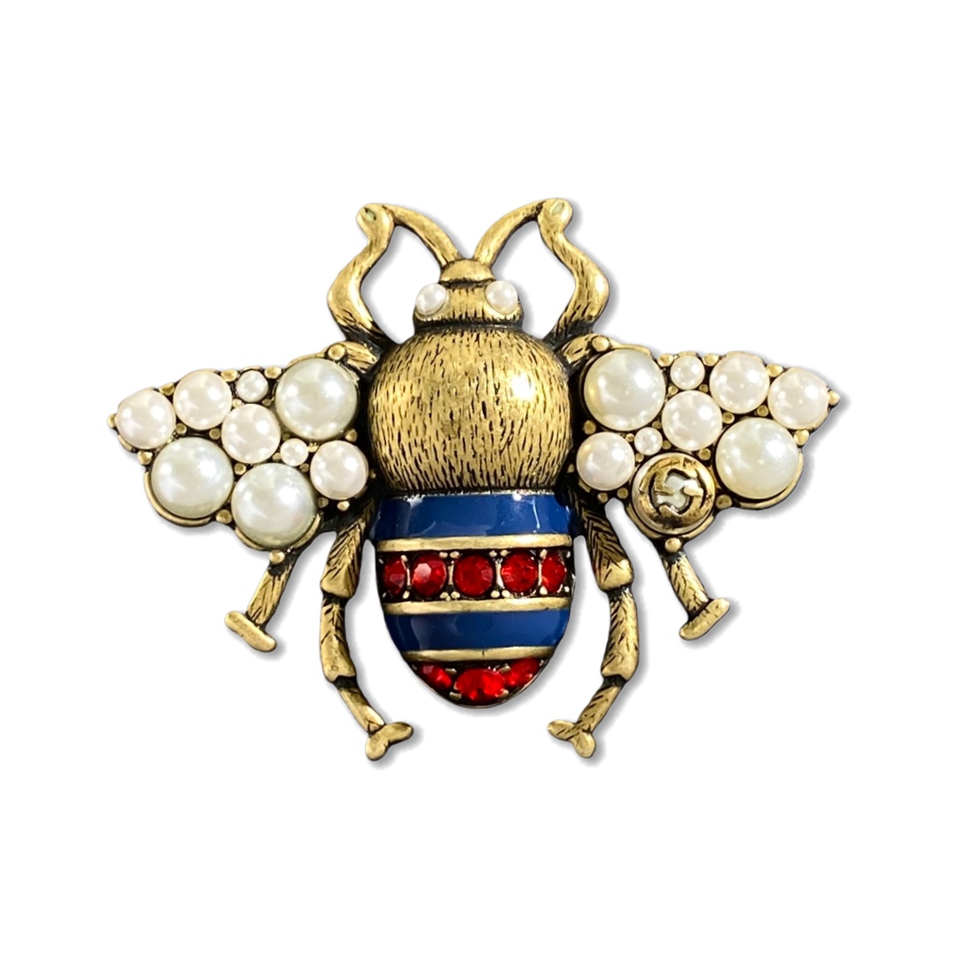 GGB020 Vintage GG Bee brooch pin - ccjewelryacc
