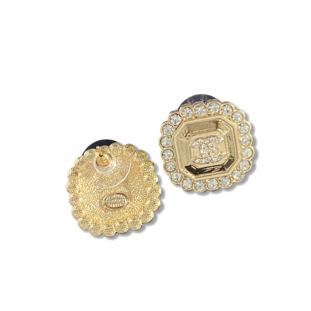 CCE377 Chanel earrings Metal crystal - ccjewelryacc