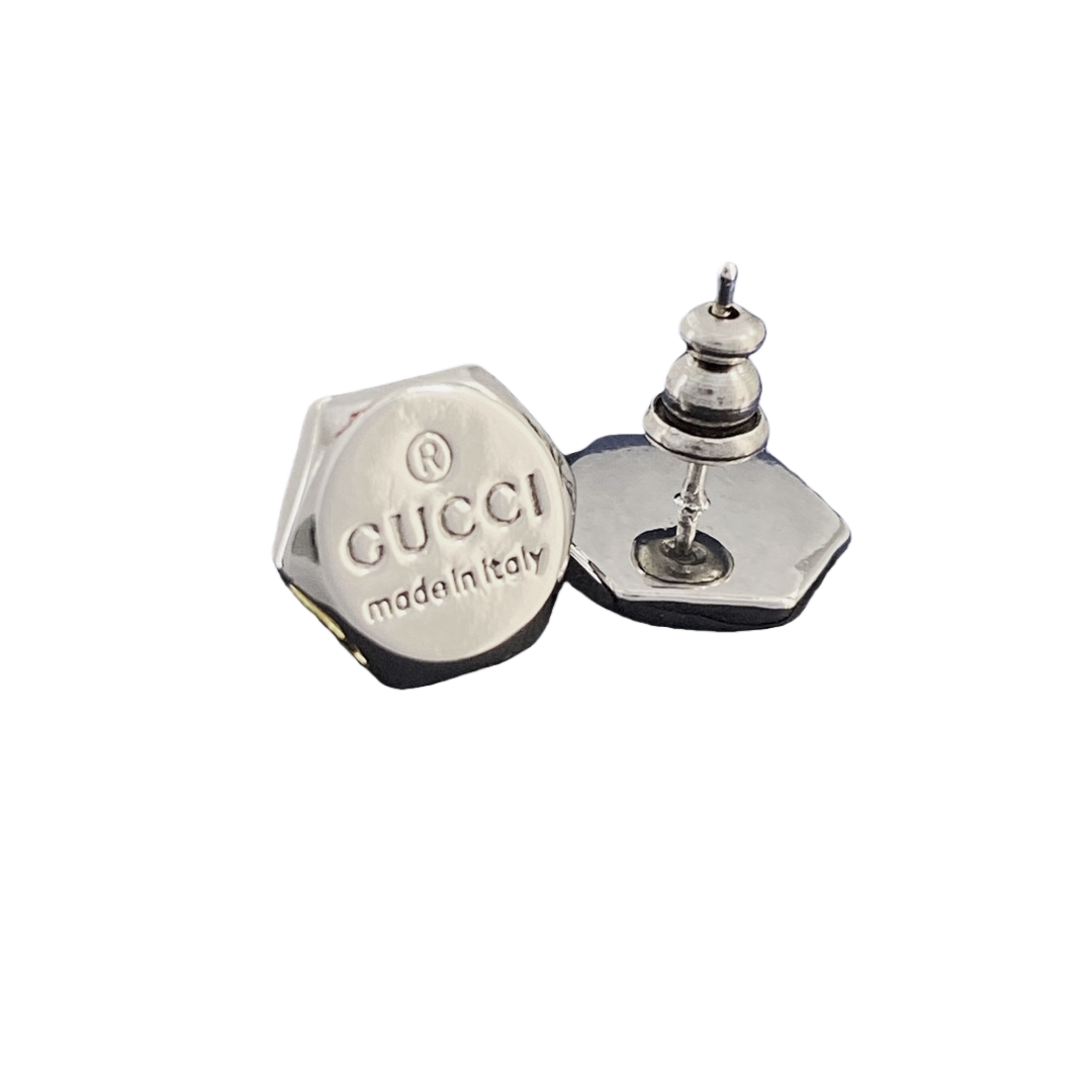 GGE062 GG Logo stud earring - ccjewelryacc