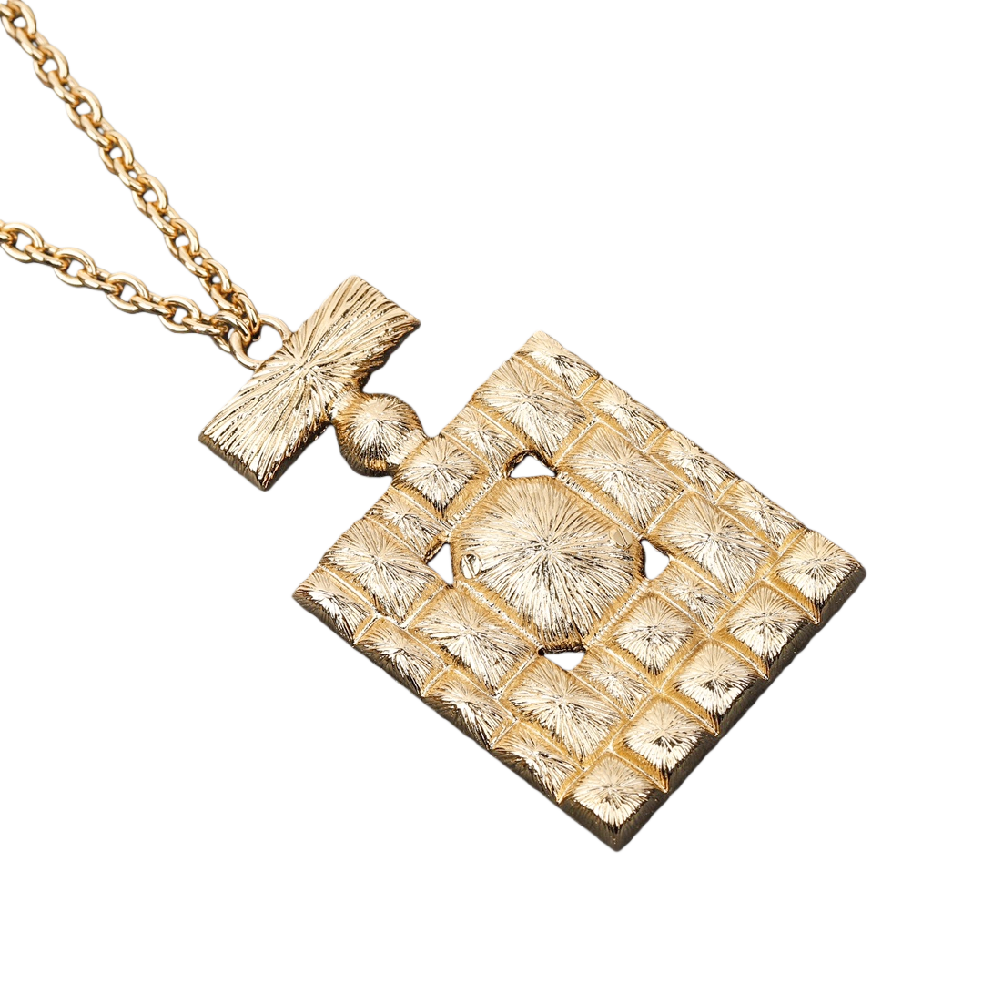 CCN050 Chanel Perfume bottle Pendant Necklace With Crystal - ccjewelryacc