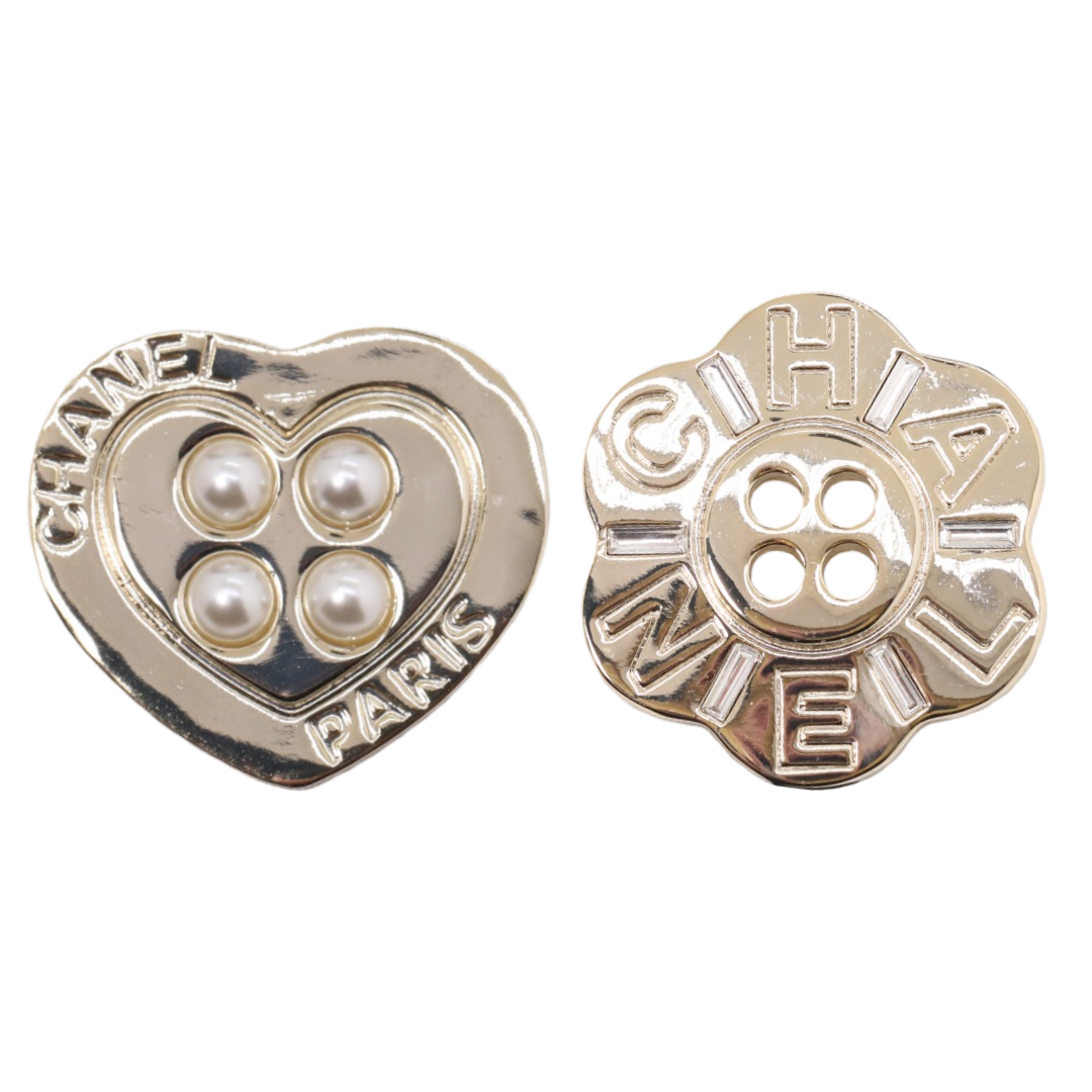 BCB611 Chanel button brooch pin - ccjewelryacc