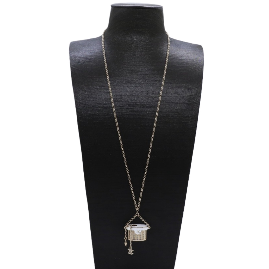 CCN142 Chanel Fishing net basket pendant necklace - ccjewelryacc