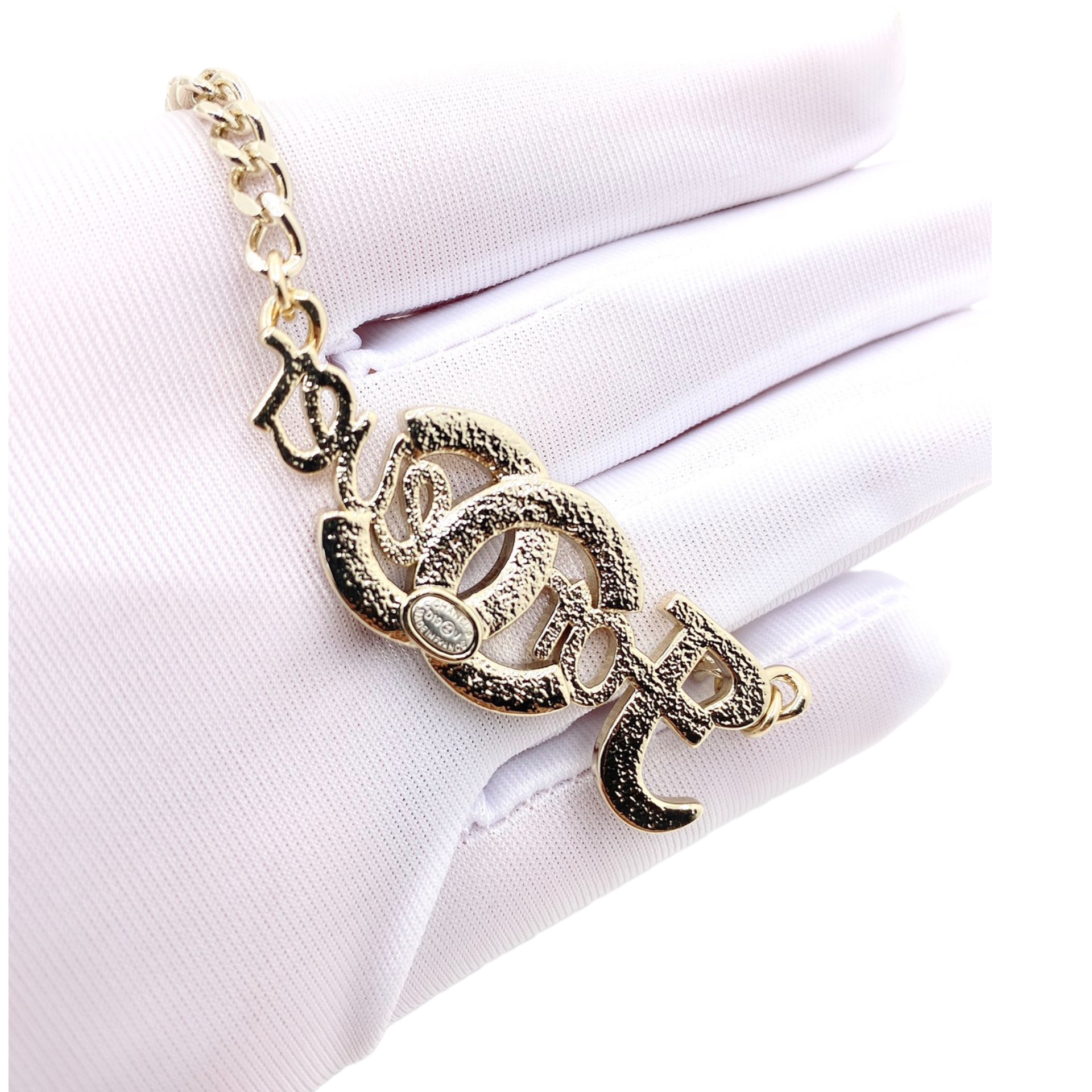 CCN065 Chanel forever cc logo Necklace - ccjewelryacc