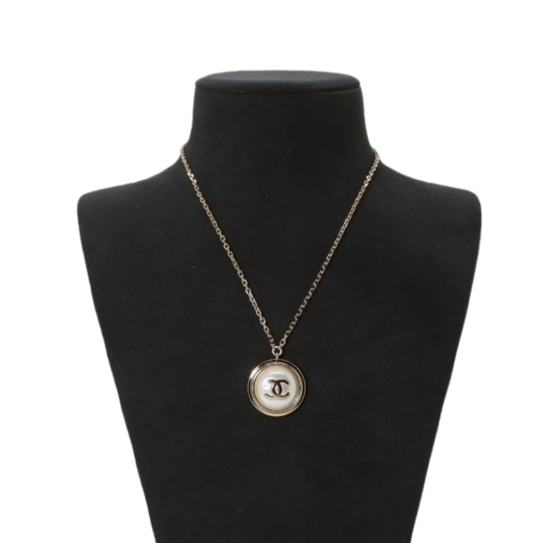 CCN111 Chanel cc logo pendant necklace - ccjewelryacc