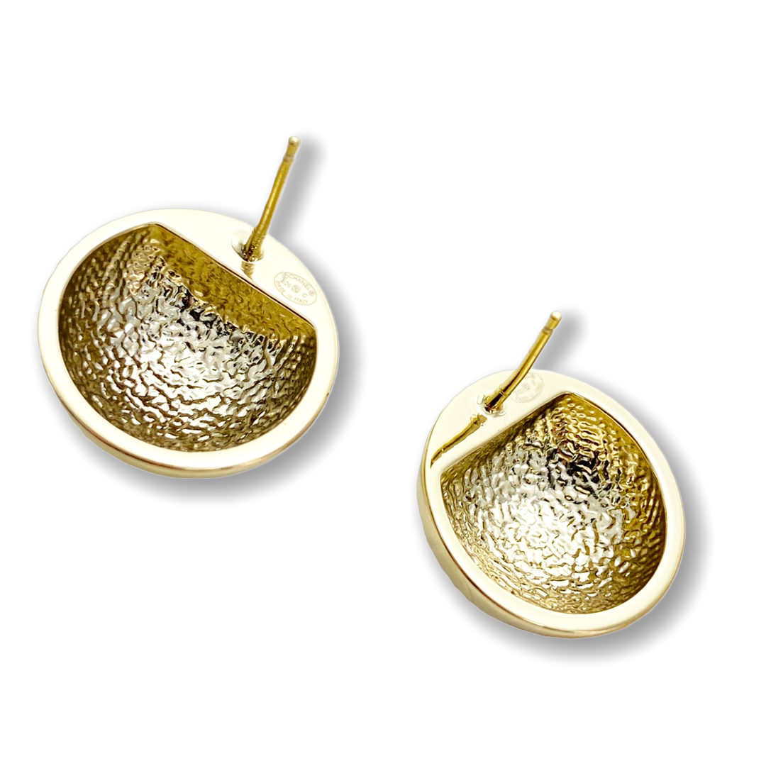 CCE543 Chanel Metal ball stud earrings - ccjewelryacc