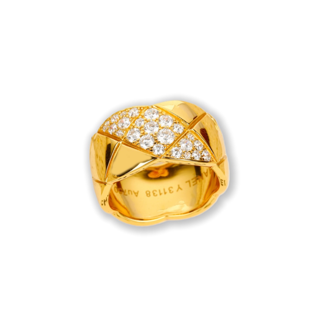 CCRS018 18k Chanel Coco crush ring Large - ccjewelryacc