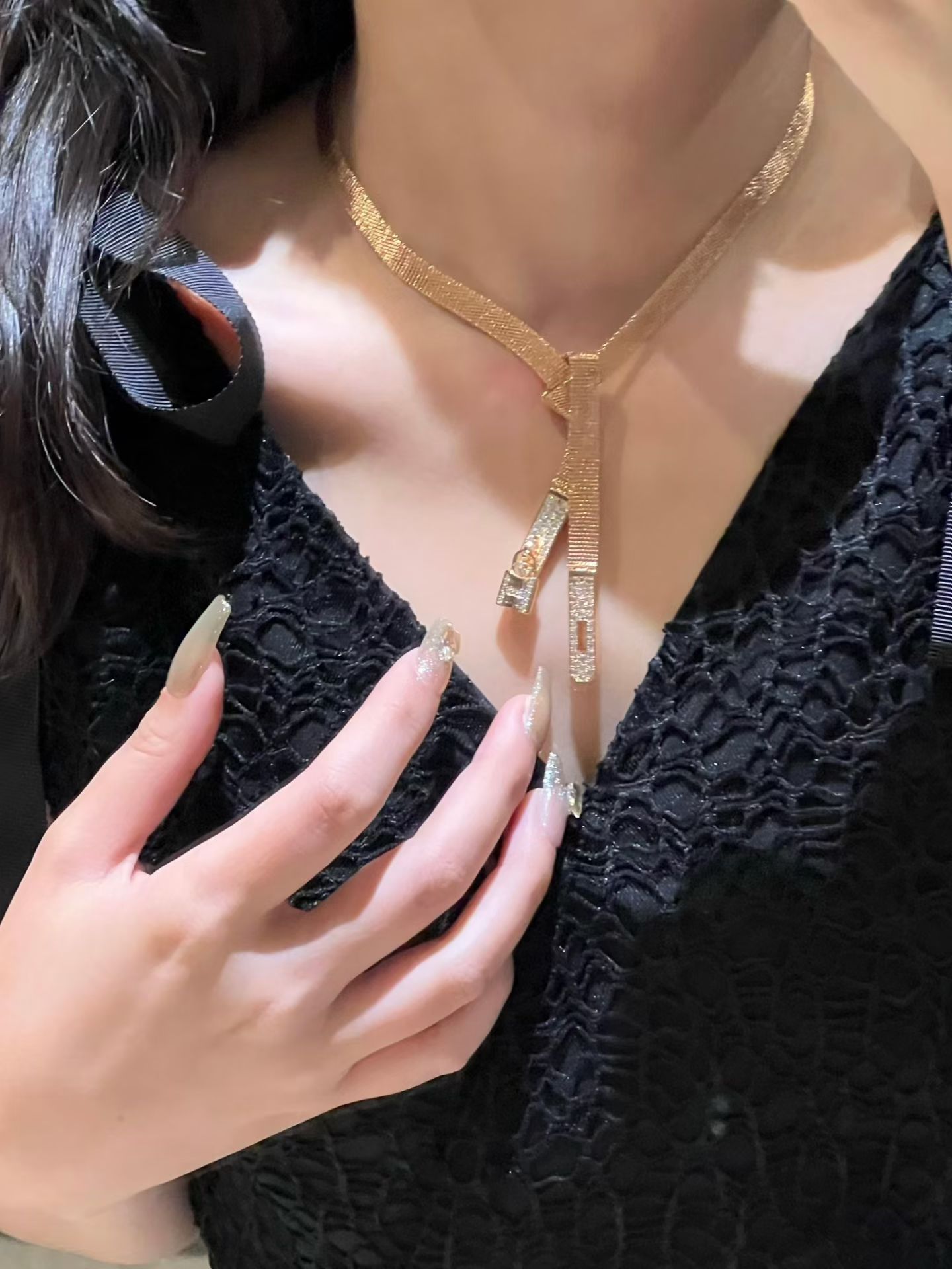 HMN020 Hermes kelly necklace - ccjewelryacc