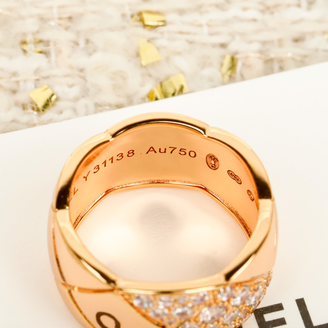 CCRS018 18k Chanel Coco crush ring Large - ccjewelryacc