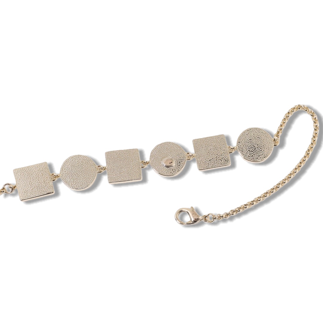 CCN453 Chanel colored enamel letter choker necklace - ccjewelryacc