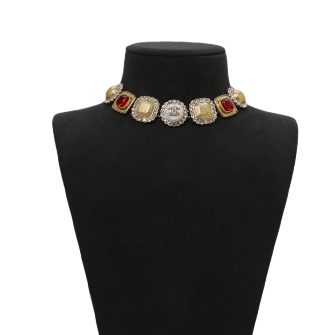 CCN434 Chanel vintage choker necklace - ccjewelryacc