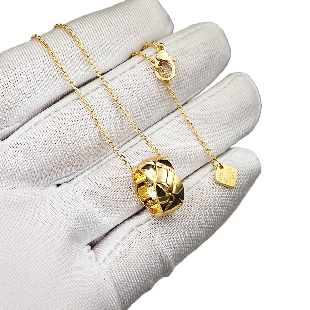 CCN407 Chanel COCO Crush Pendant Necklace Large - ccjewelryacc