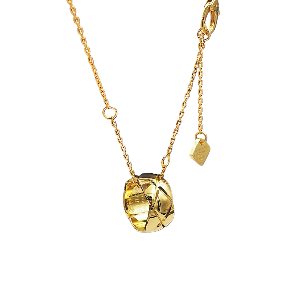 CCN407 Chanel COCO Crush Pendant Necklace Large - ccjewelryacc